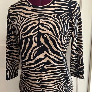 J. McLaughlin 3/4 sleeve Catalina Cloth - Size XS